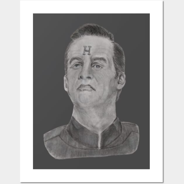 Arnold Rimmer Red Dwarf Wall Art by kazboart